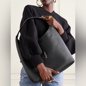 CHLOÉ Marcie textured-leather shoulder-bag